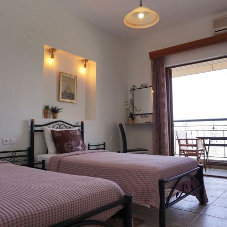 Double Room with Sea View | Pansion Katerina